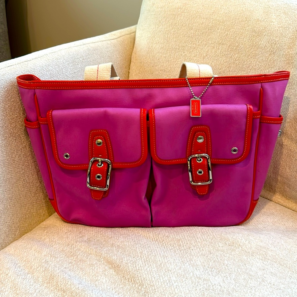 Vintage Coach Briefcase bag